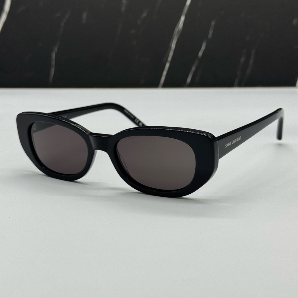 NEW SAINT LAURENT SL316 BETTY 001 BLACK WOMEN EYEWEAR